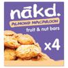 Nakd Almond Macaroon Fruit & Nut Bars 4X35g