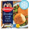Birds Eye 4 Breaded Cod Cakes 198G