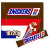 Snickers 99Kcal Chocolate Snack Bars 10 Pack 200G