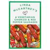 Linda McCartney Vegetarian Chorizo & Red Pepper Sausages x6 300g