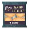 Sainsbury's Baking Potatoes, Taste the Difference x4 (minimum)