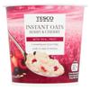 Tesco Instant Oats Porridge Pot Berry & Cherry 55G