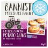 Bannisters Farm 4 Cheese & Bacon Potato Skins 260G