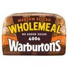 Warburtons Medium Sliced Wholemeal Bread 400g
