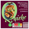 Sainsbury's Broccoli, Tomato & Cheese Quiche 170g