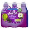 Sainsbury's No Added Sugar Fruit Slurps Apple & Blackcurrant Juice Drink 6 x 250ml