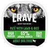 Crave Natural Grain Free Wet Dog Food Tray with Lamb & Beef in Loaf