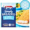 Youngs Simply Breaded 4 Large Cod Fillets 440G