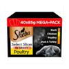 Sheba Select Slices Adult Wet Cat Food Pouches Poultry in Gravy