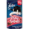Felix Play Tubes Cat Treats Turkey & Ham