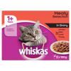 Whiskas Adult 1+ Wet Cat Food Pouches Meat in Gravy