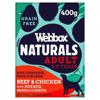 Webbox Naturalgrain Free Beef, Chicken, Potato, Swede & Carrot