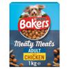 Bakers Meaty Meals Adult Dry Dog Food Chicken