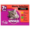 Whiskas Senior 7+ Wet Cat Food Pouches Meaty Selection in Gravy