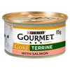 Gourmet Gold Tinned Cat Food Terrine With Salmon