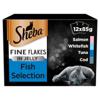 Sheba Pouch Fine Flakes Fish Selection in Jelly