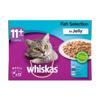 Whiskas Super Senior 11+ Wet Cat Food Pouches Fish in Jelly