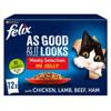 Felix As Good As It Looks Cat Food Meaty Selection In Jelly