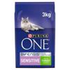 Purina ONE Sensitive Dry Cat Food Turkey & Rice
