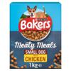Bakers Meaty Meals Adult Small Dry Dog Food Chicken