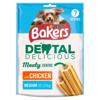 Bakers Dental Delicious Medium Dog Chews Chicken