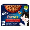 Felix Sensations Extras Cat Food Meaty