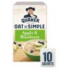 Quaker O/S/S APL & Blueberry Porridge 10 x36g