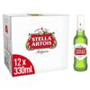 Stella Artois Premium Lager Beer bottles