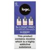 Logic Pro Prefilled E-Liquid Capsules Blueberry 12Mg 3 X 1.5Ml