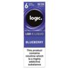 Logic Lqd E - Liquid Blueberry 6Mg / Ml 50Vg / 50Pg 10Ml