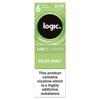 Logic Lqd E - Liquid Pear Mint 6Mg / Ml 50Vg / 50Pg 10Ml