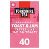 Yorkshire Tea Toast & Jam Brew 40 Tea Bags