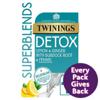 Twinings Detox Lemon & Ginger With Burdock Root & Fennel 20 Bags