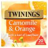 Twinings Camomile & Orange 20 Tea Bags
