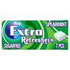 Extra Refreshers Spearmint Sugar Free Chewing Gum Handy Box 7 Pieces