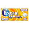 Extra Refreshers Tropical Sugarfree Gum 7 Pieces