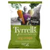 Tyrrells Sea Salted Veg Sharing Crisps 125g
