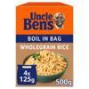 Uncle Bens Boil In Bag Wholegrain Rice