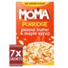 Moma Porridge Sachets Peanut Butter & Maple Syrup 