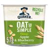 Quaker Oat So Simple Apple & Blueberry Porridge Pot