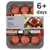 Tesco Finest 12 British Beef Meatballs 336G