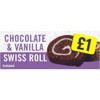 Iceland Chocolate & Vanilla Swiss Roll 300g