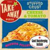Iceland Hot Dog Stuffed Crust Cheese and Tomato Pizza 531g