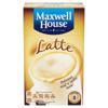 Maxwell House Classic Roast Latte Instant Coffee Sachets x8