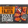 Iceland 6 Chicken Fajita Sizzle Steaks 420g