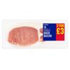 Iceland 10 Rashers (approx.) Unsmoked Back Bacon 300g
