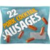 Iceland 22 (approx.) Pork Cocktail Sausages 308g