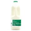 Iceland British Fresh Pasteurised Semi Skimmed Milk 4 Pints