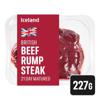 Iceland 21 Day Matured British Beef Rump Steak 227g
