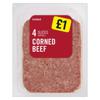 Iceland 4 Slices (approx.) Corned Beef 92g